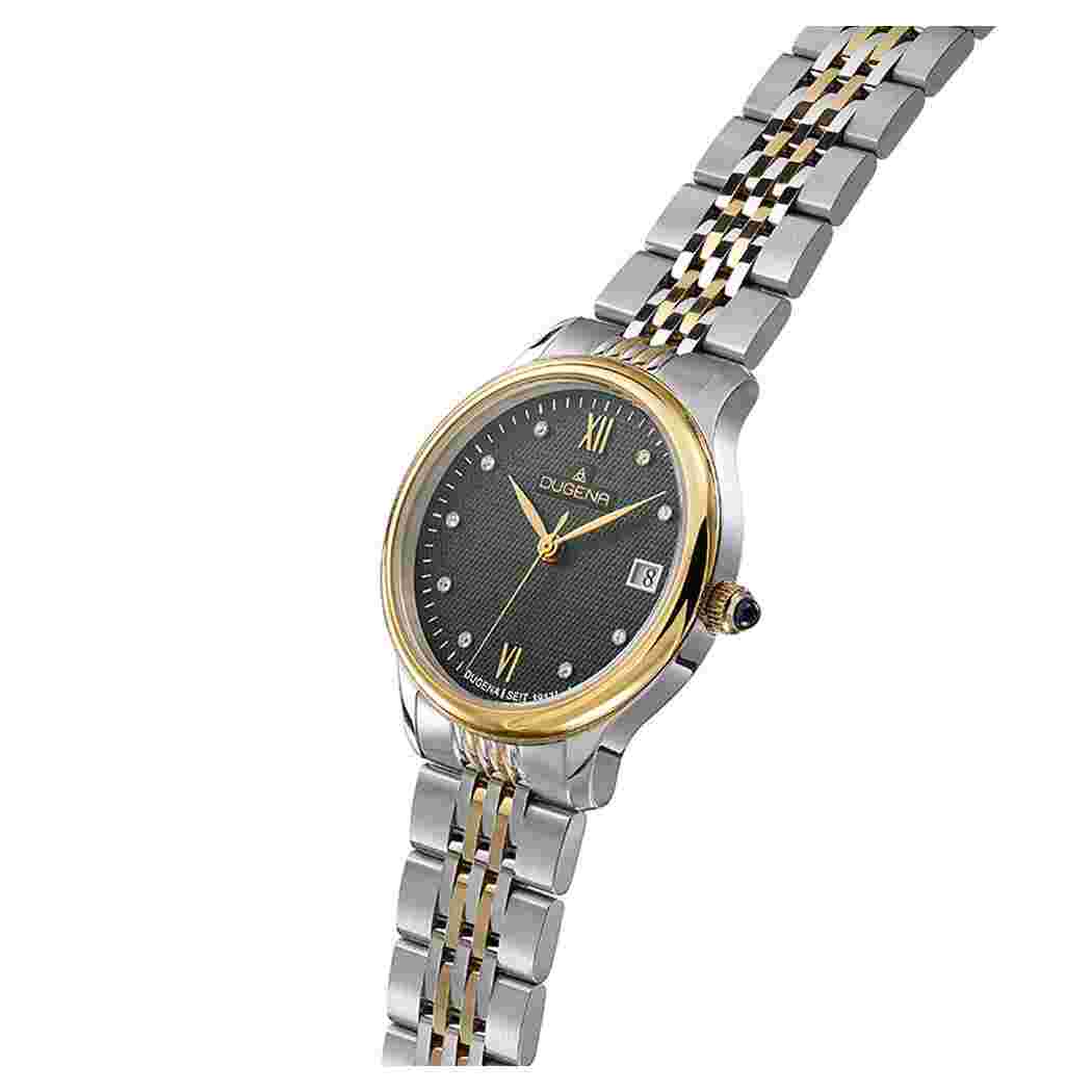 Dugena Women's Watch Florence Sapphire Glass Bicolour/Green 4461083