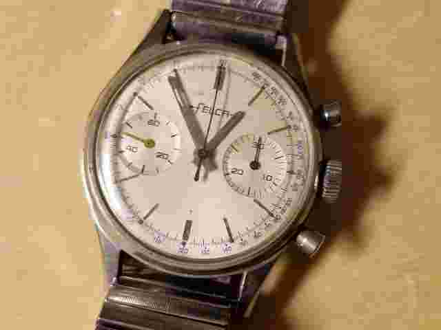 Vintage Felca chronograph watch Landeron cal 248