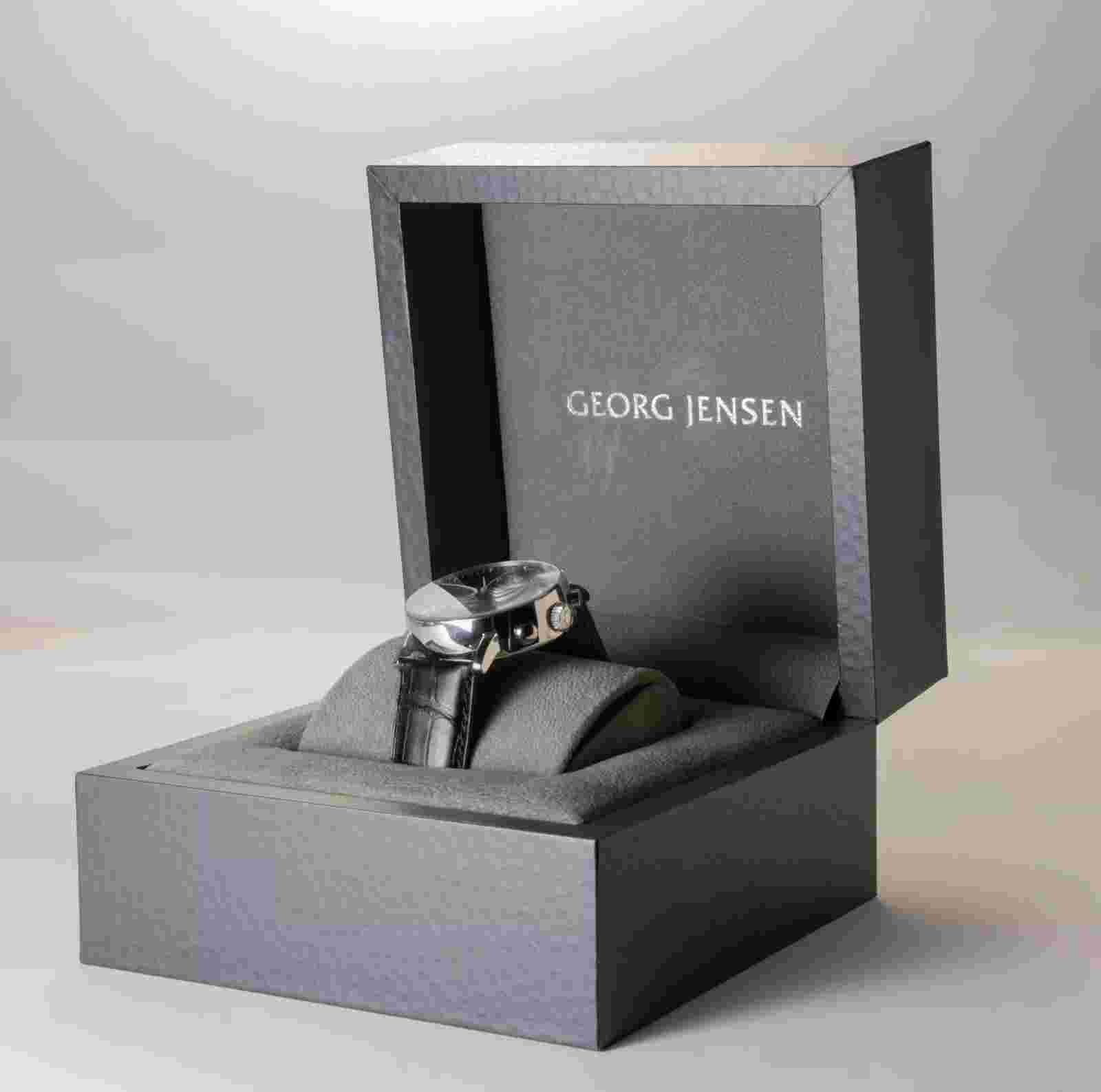 Georg Jensen Mens Chronograph Watch # 492 HENNING KOPPEL