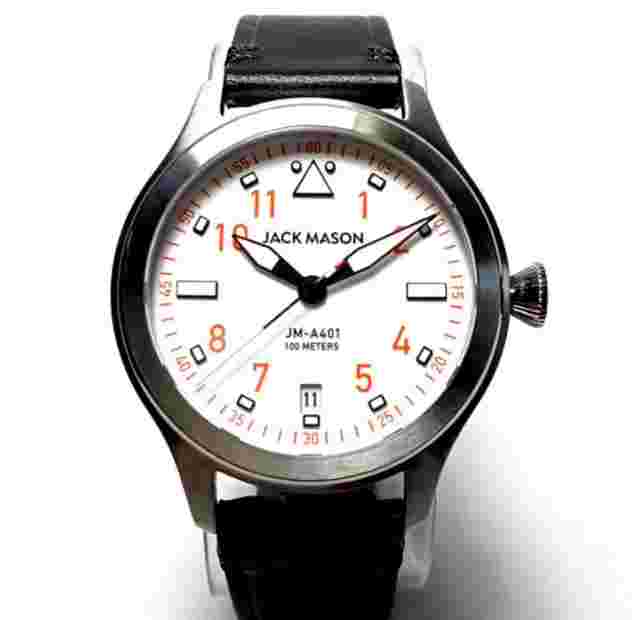Jack Mason Watch Aviation A401-005 Leather jmw9 from Japan