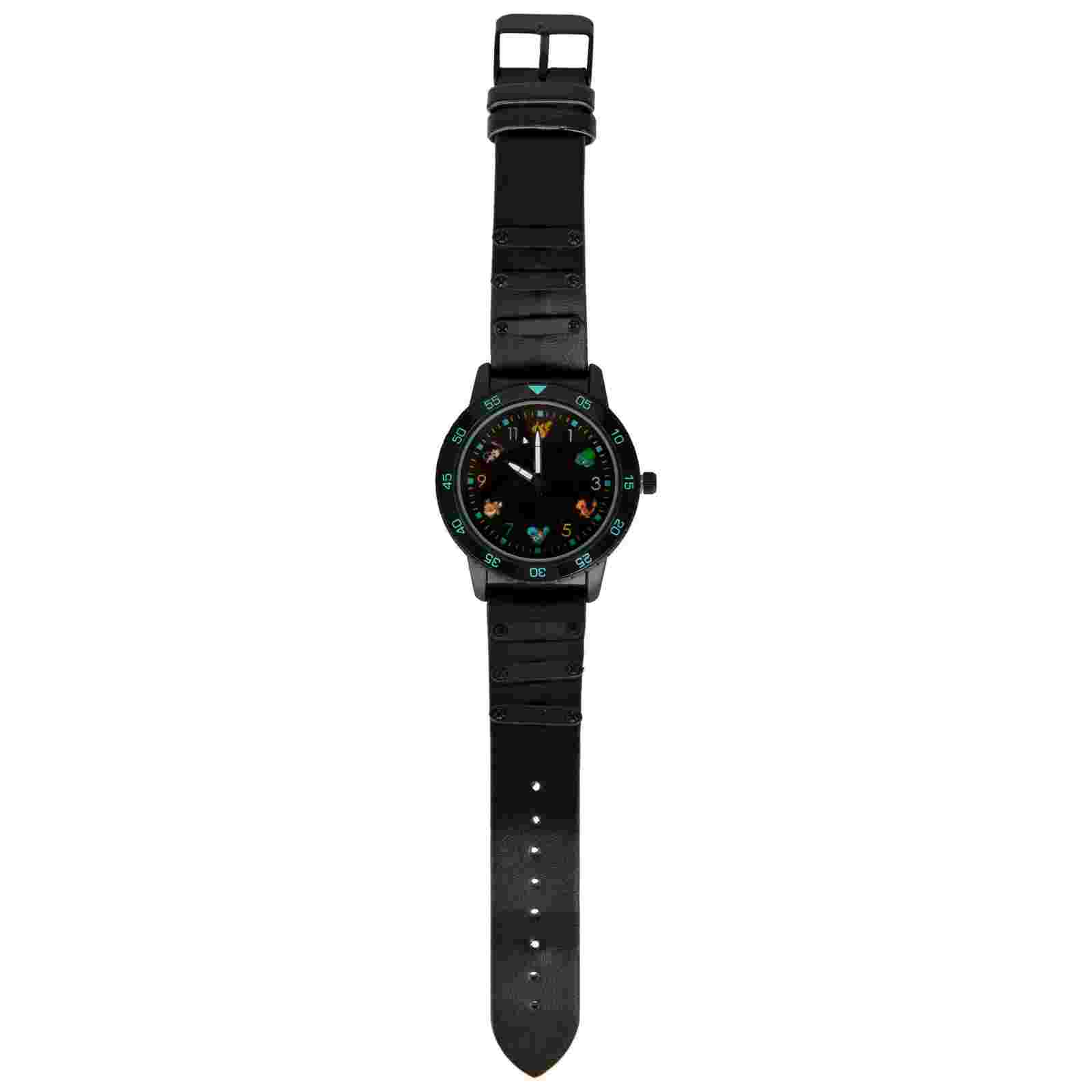 Pokemon Character Symbols For Numbers Watch with Adjustable Strap Black