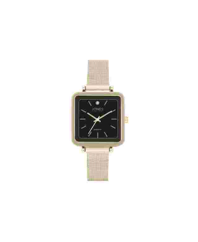 Jones New York Women's Shiny Gold Metal Bracelet Watch 32mm