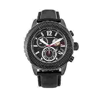 MORPHIC M51 Series Carbon Fiber Chronograph Black Men's Watch Mph5104