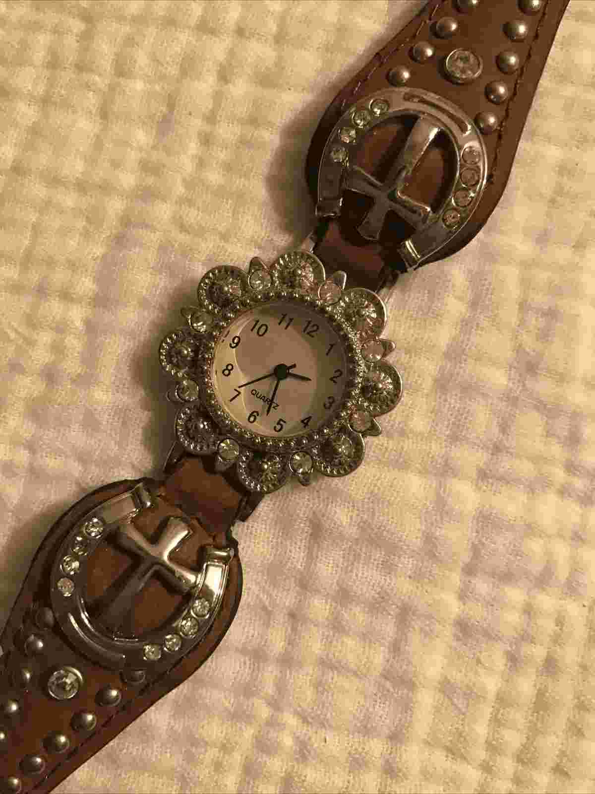 ladies cross watch