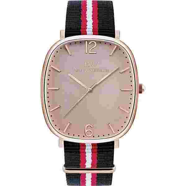 NEW HARRY WILLIAMS Watch Female Fabric - HW-X2261L-02