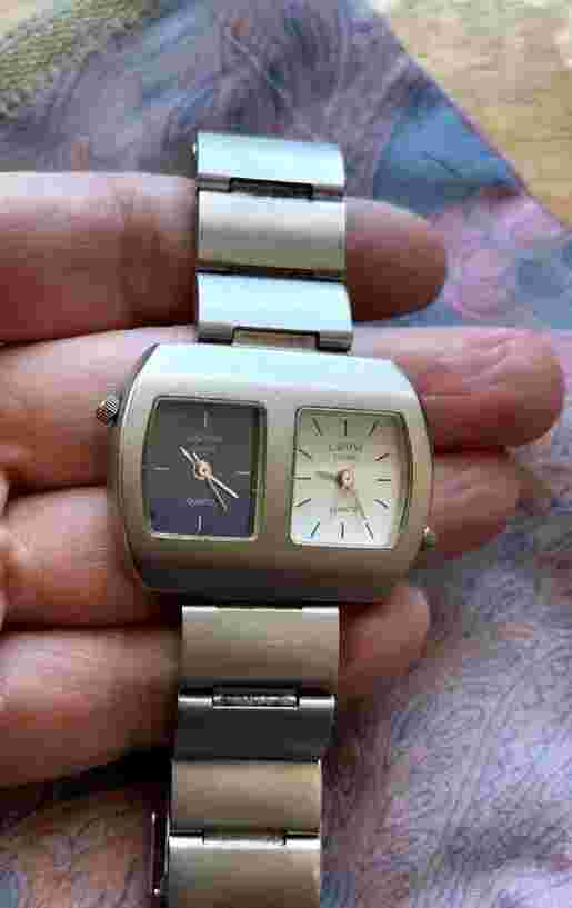 Lavoni Japan Dual Time Zone Ladies Watch  - Movt Base Metal Bezel