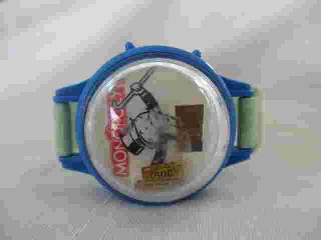 Monopoly Hasbro Inc Digital Wristwatch w/ Adjustable Buckle Band