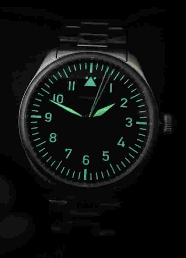 Junkers Certified Wrist Watch 9.20.01.01.M Aviator Sapphire Glass Metalband