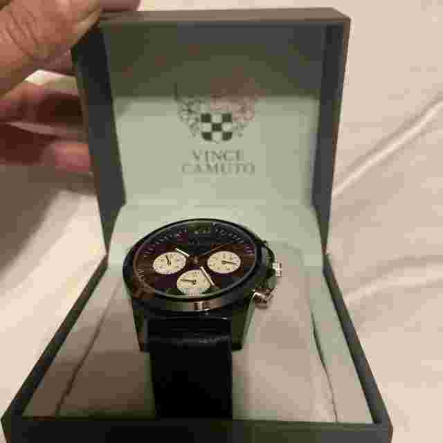 Vince Camuto Men’s Watch Stainless Band 44mm Crown