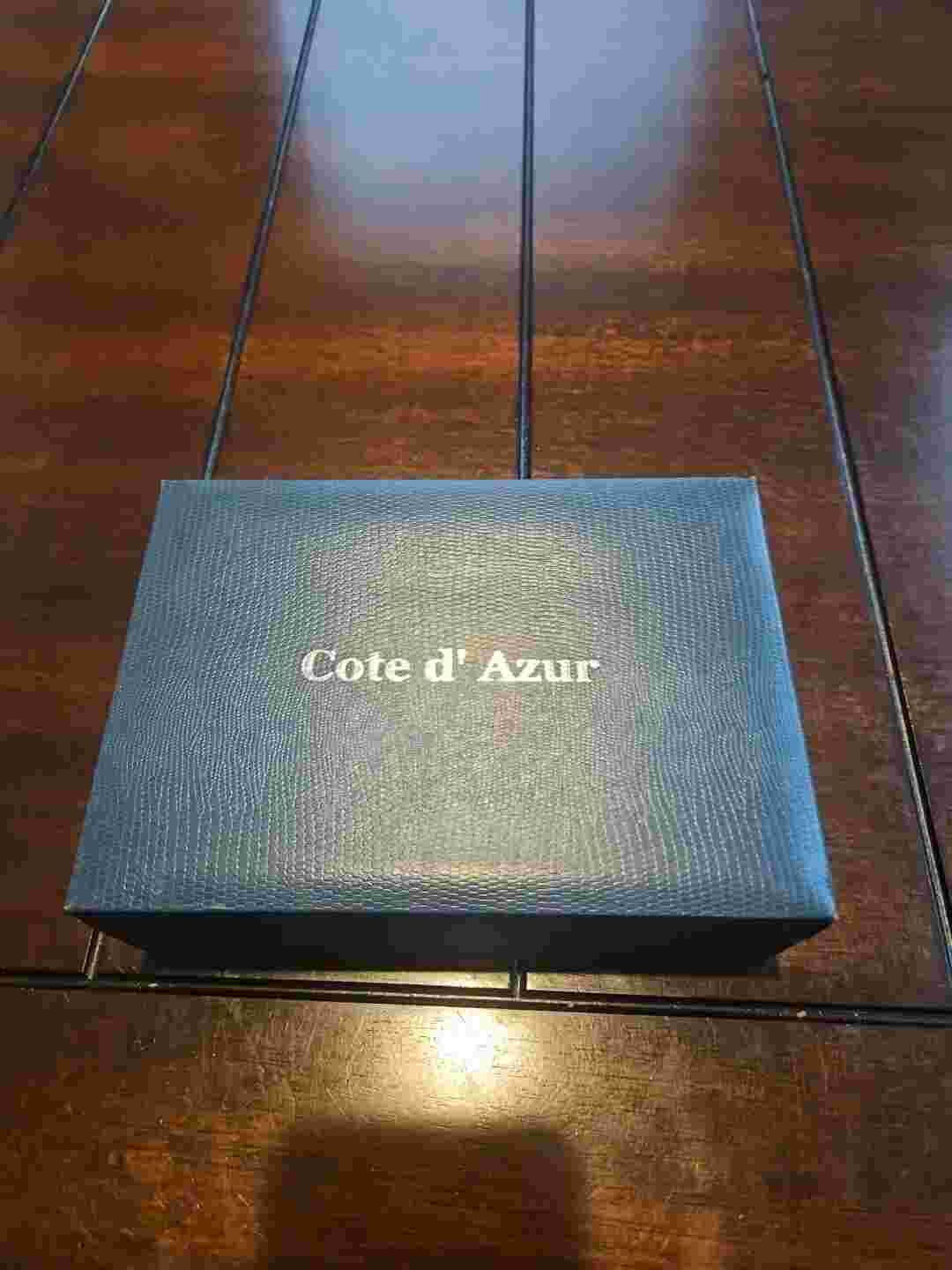 Cote d' Azur Mens Accessory Set Quartz Watch Pen Business Card Holder Key Chain