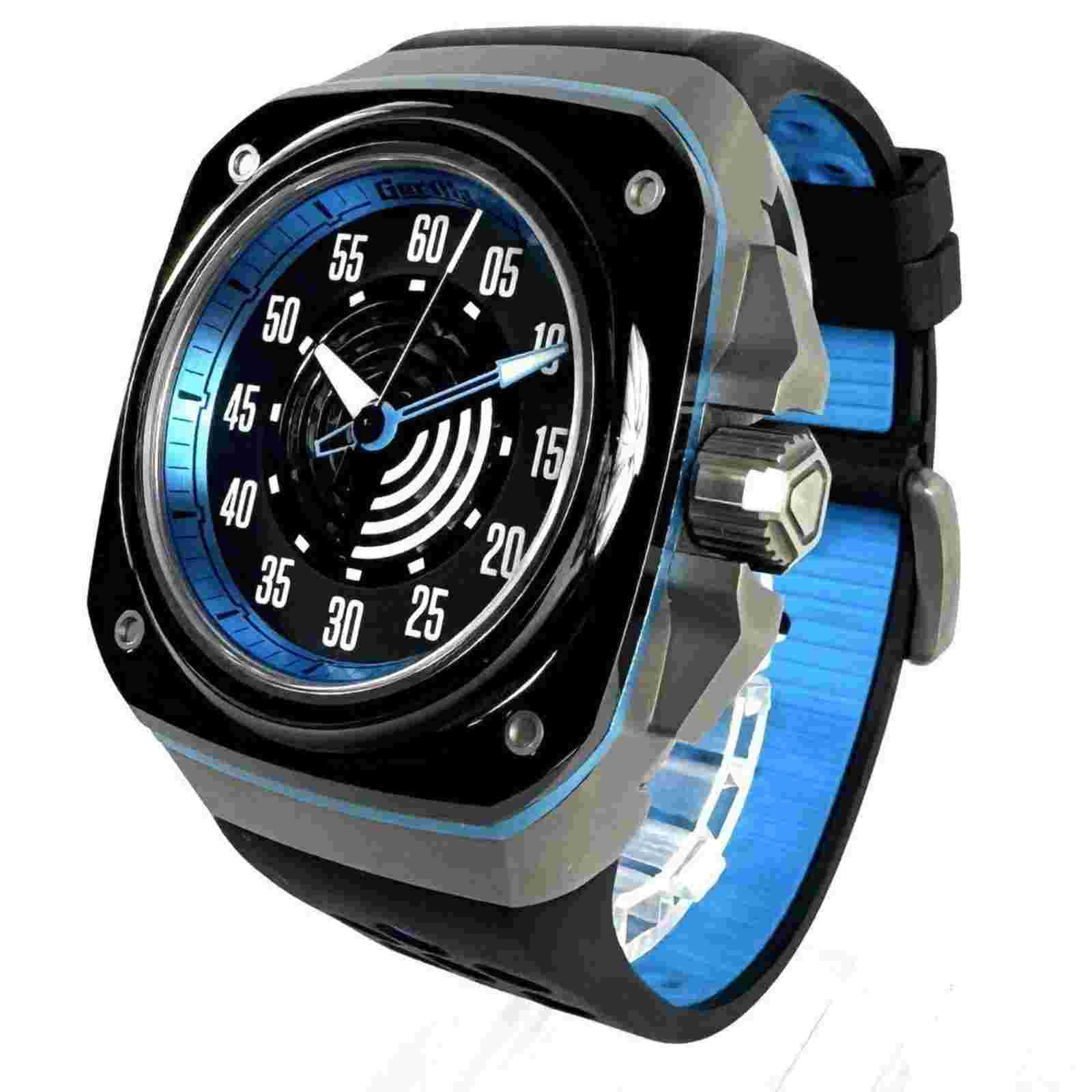 Gorilla Fastback Galaxy Blue Automatic Black Ceramic Watch