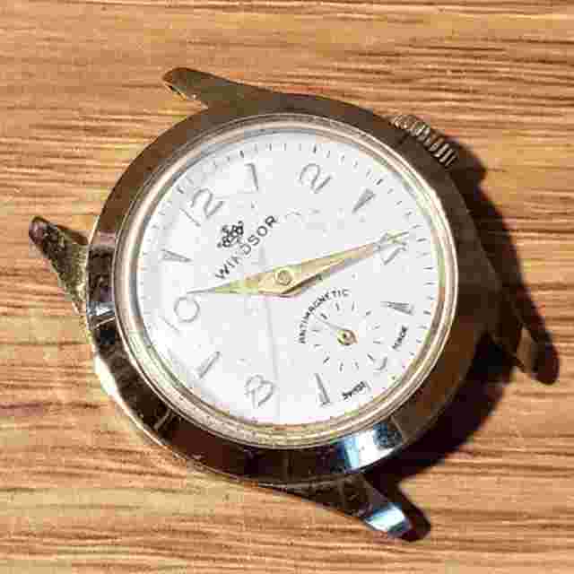 Vintage Working Windsor Crown Anti-Magnetic Swiss Diamond Tooled WP3