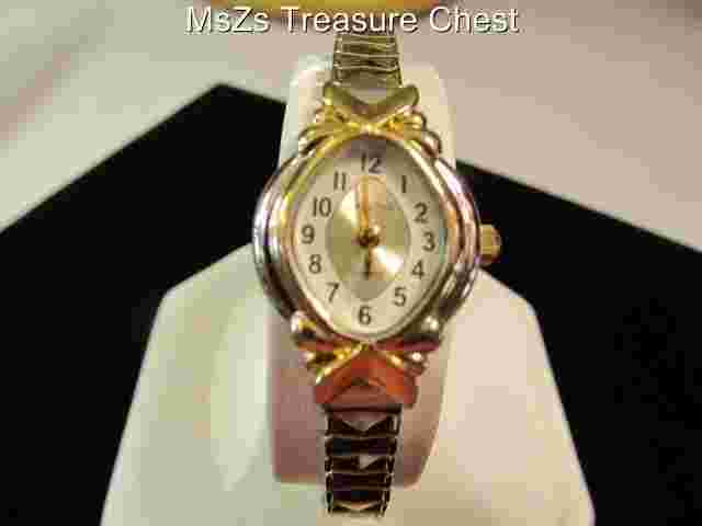 "WATCHIT" Woman's Quartz Watch, Simple & Beautiful, New Battery  *Incl Gift Box*