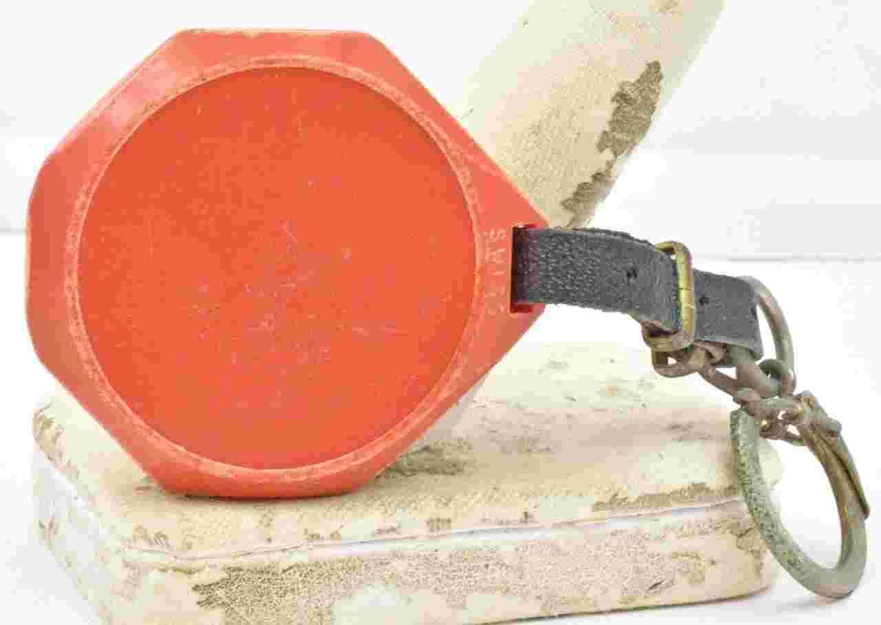 Rare red Plastic variety ENDURA MEMO MINDER Timer with leather fob original