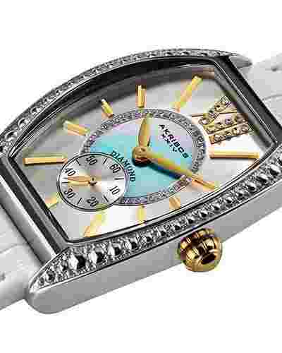 AKRIBOS XXIV Watch With Diamonds !!!
