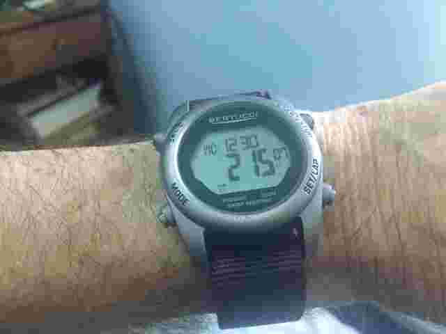Minty BERTUCCI  A-25 Durato Titanium 41mm Digital Watch The RAREST  Bertucci