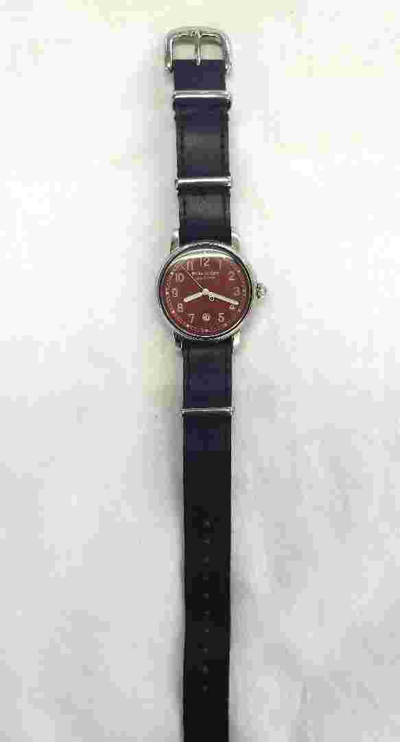 BROOKS BROTHERS QUARTZ ANALOG SS SLV VJ12-KY90 2-4B00 VERYGOOD WRISTWATCH JAPAN