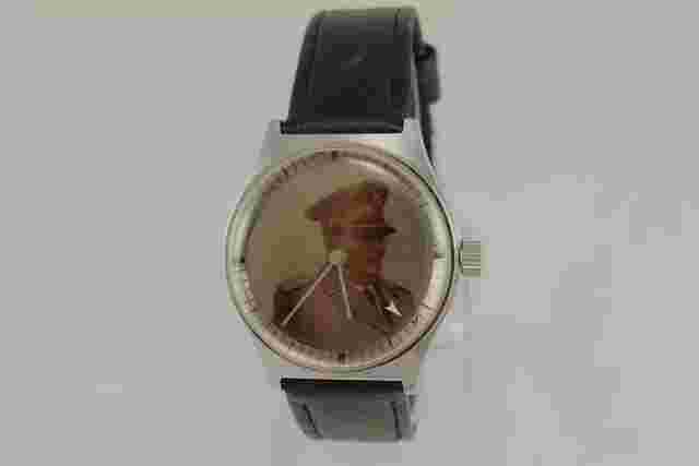 1970's OMIKRON JOSIP BROZ TITO Swiss Wrist Watch RARE