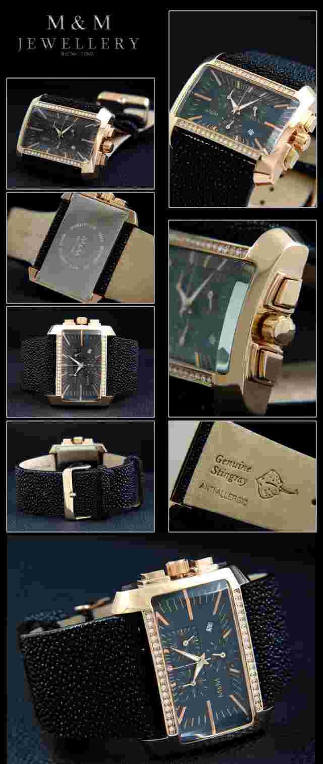 Luxury & Elegant M&M Women's Watch in Brown Dreamlike New