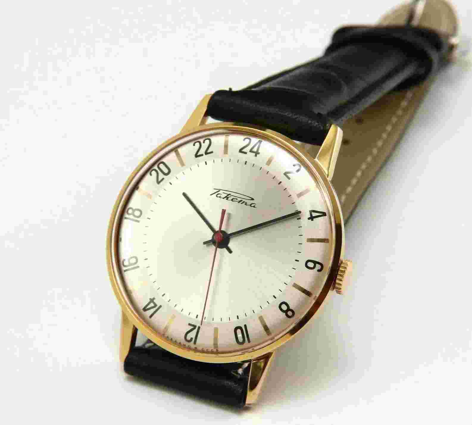 Extreme rare Wistwatch Raketa Antarktida Antractic 2623H true 24h watch By order