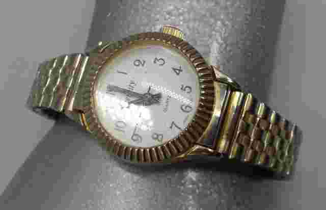Vintage Eternity Watch Women Stainless Expansion Band Analog Quartz Second Hand