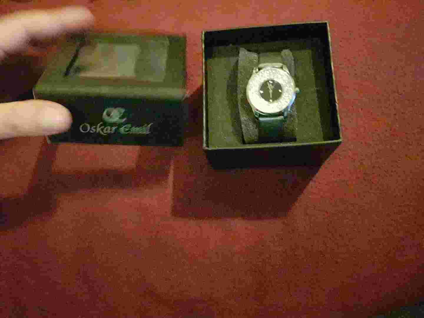 Ladies Oskar Emil Alicia Swarovski  crystal 30m Water Resistant Watch