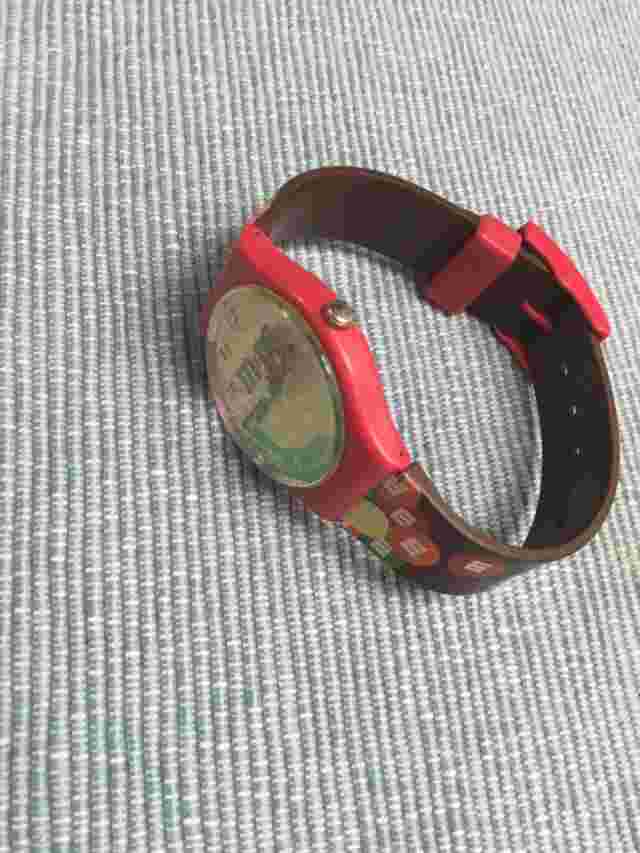 Vintage M & M 1994 Quartz Watch, Colorfull