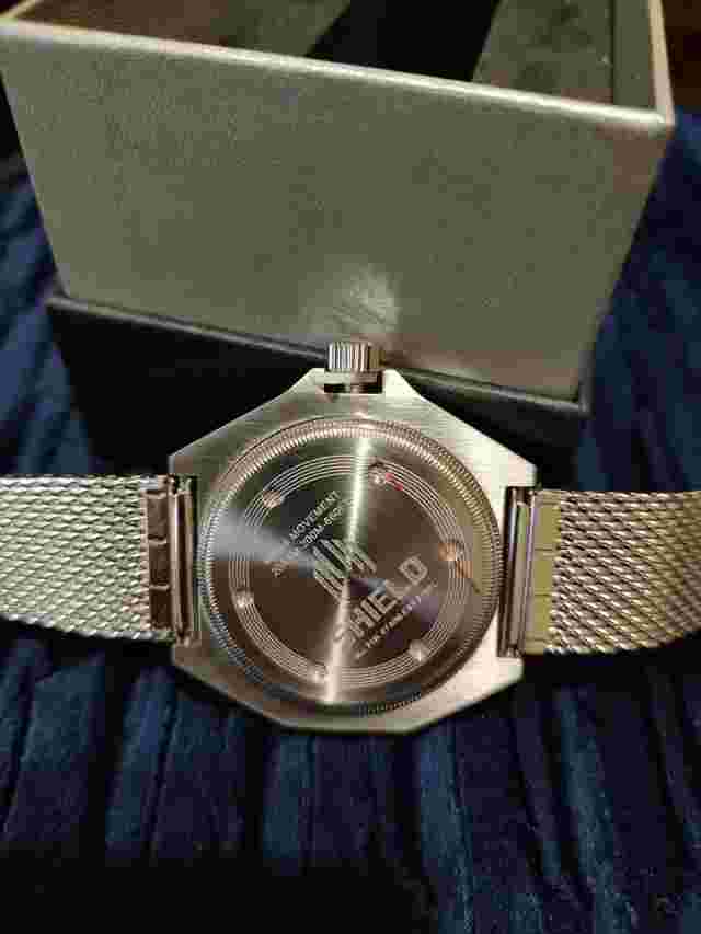 Shield Marco Bracelet Men's Watch With Date SLDSH116-1