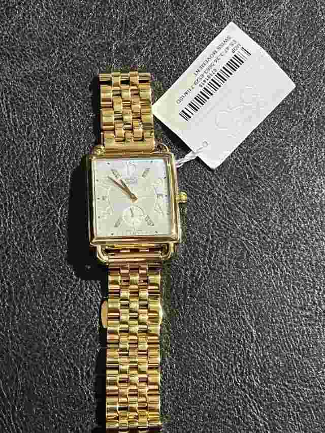 ESQ Movado Women's 07101416 Rose Gold-Plated Steel Mother of Pearl Watch W000010