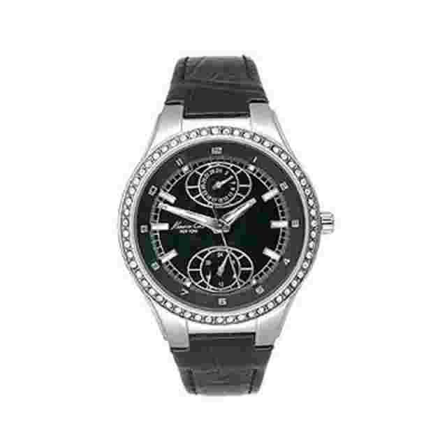 Ladies Kenneth Cole New York WatchN Leather Collection KEN-KC2586 Silver Stainle