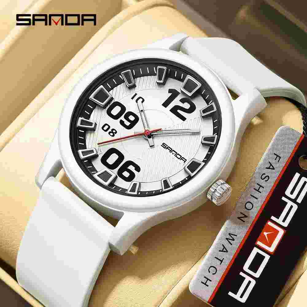 SANDA 3252 Top Popular Student Quartz Watch Fashion Simple Waterproof Watches