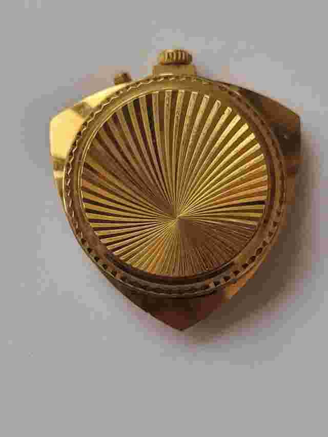 Vintage Pendant Watch women's Gold plated USSR 21 jewels working