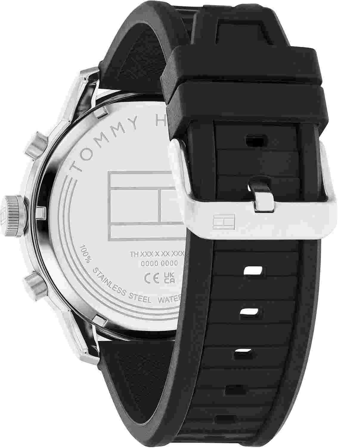 [Tommy Hilfiger] Watch WILD TW001519 Men's Black