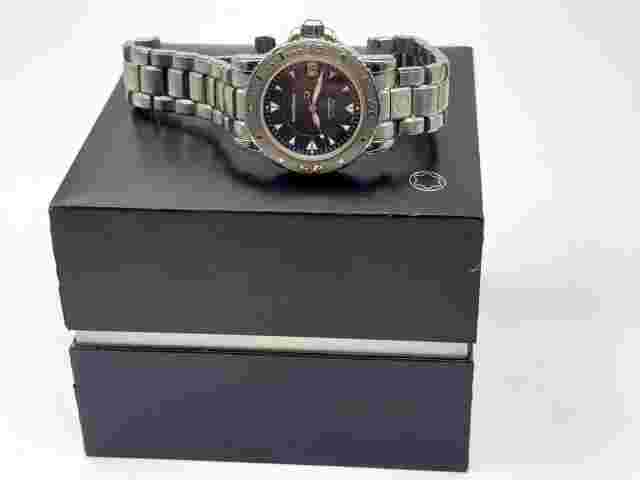 Montblanc Meisterstuck Automatic 7035 Blue Electric Dial 38MM Rotate Bezel BOX