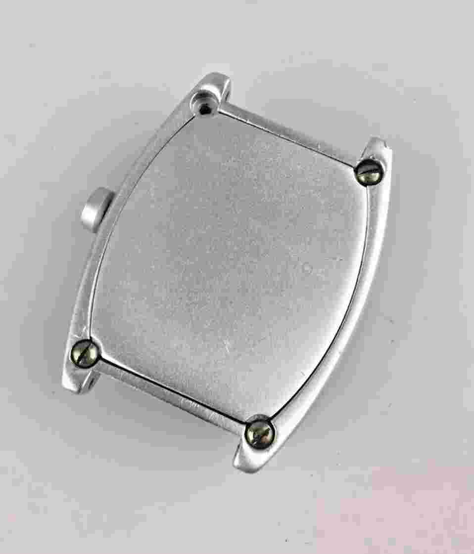 M&M Primo Emporio Women's Quartz Watch Tonneau Aluminum With Missing Strap
