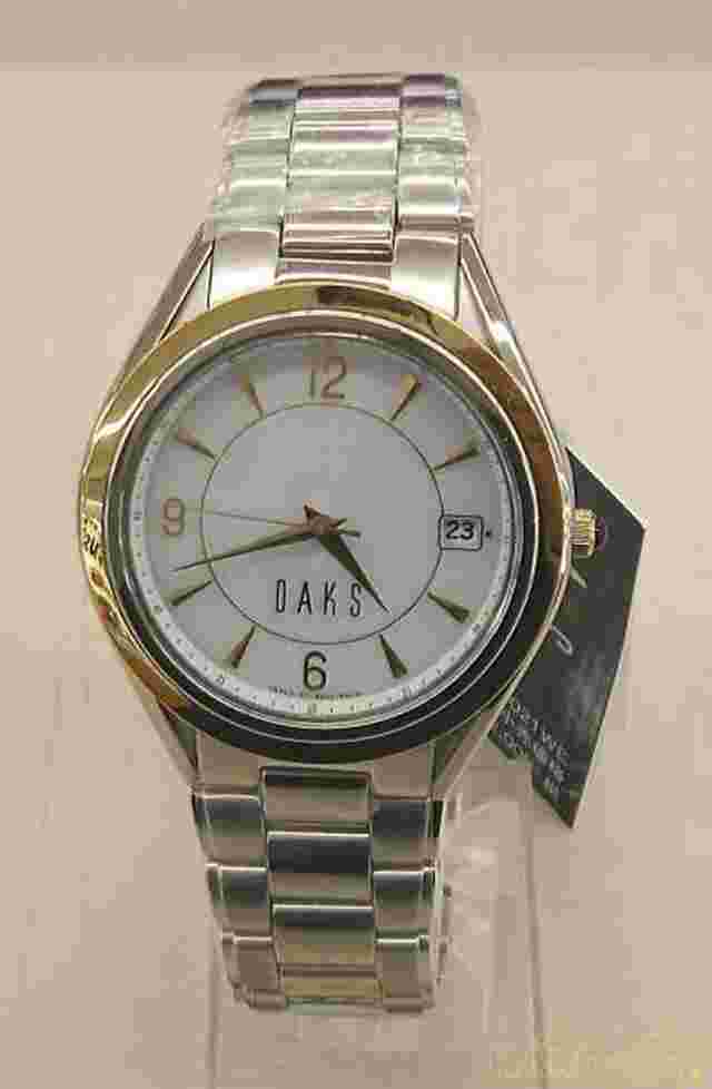 Daks Wr0021We Quartz Analog Watch Auth