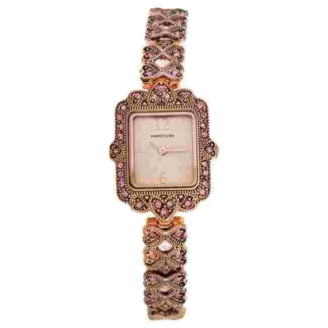 Manoush Mshllrg Loulou - Rose Gold Stainless Steel Bracelet Watch 1 PC Watches