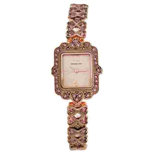 Manoush Mshllrg Loulou - Rose Gold Stainless Steel Bracelet Watch 1 PC Watches