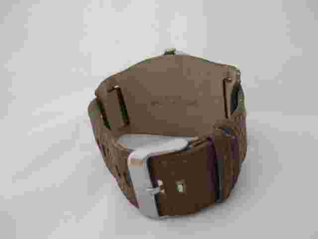 No Boundaries Men's Brown Buckle Band Analog Watch