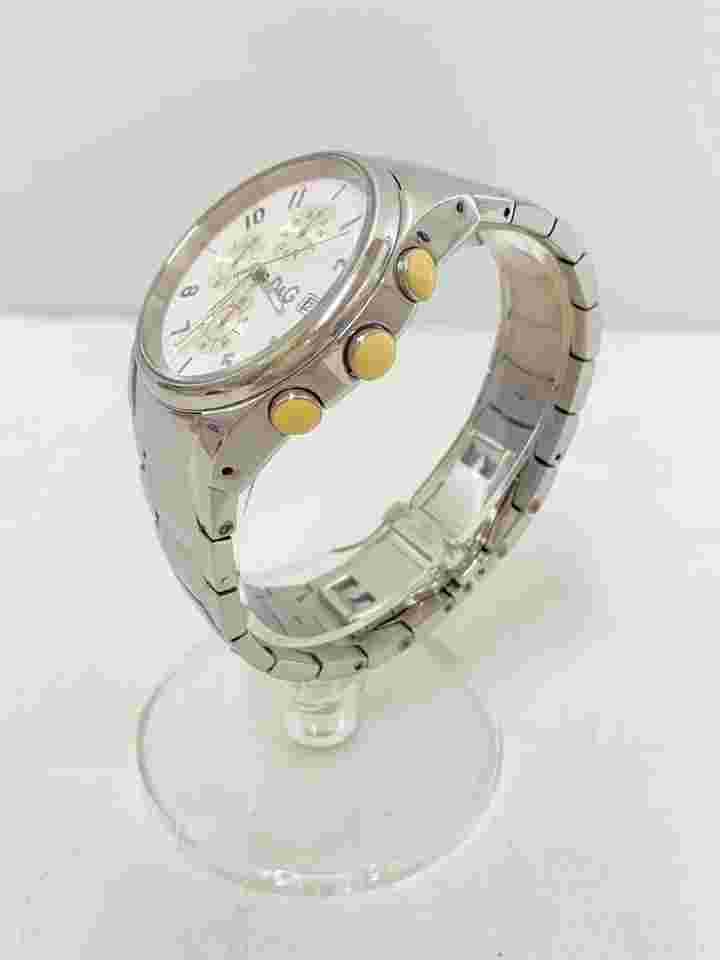 D&G Quartz Watch White Silver D&G Men 4995