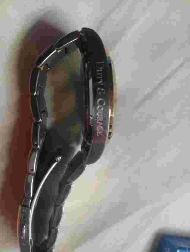 BRADFORD EXCHANGE Fire Department Duty And Courage Men’s Watch Authenticity .
