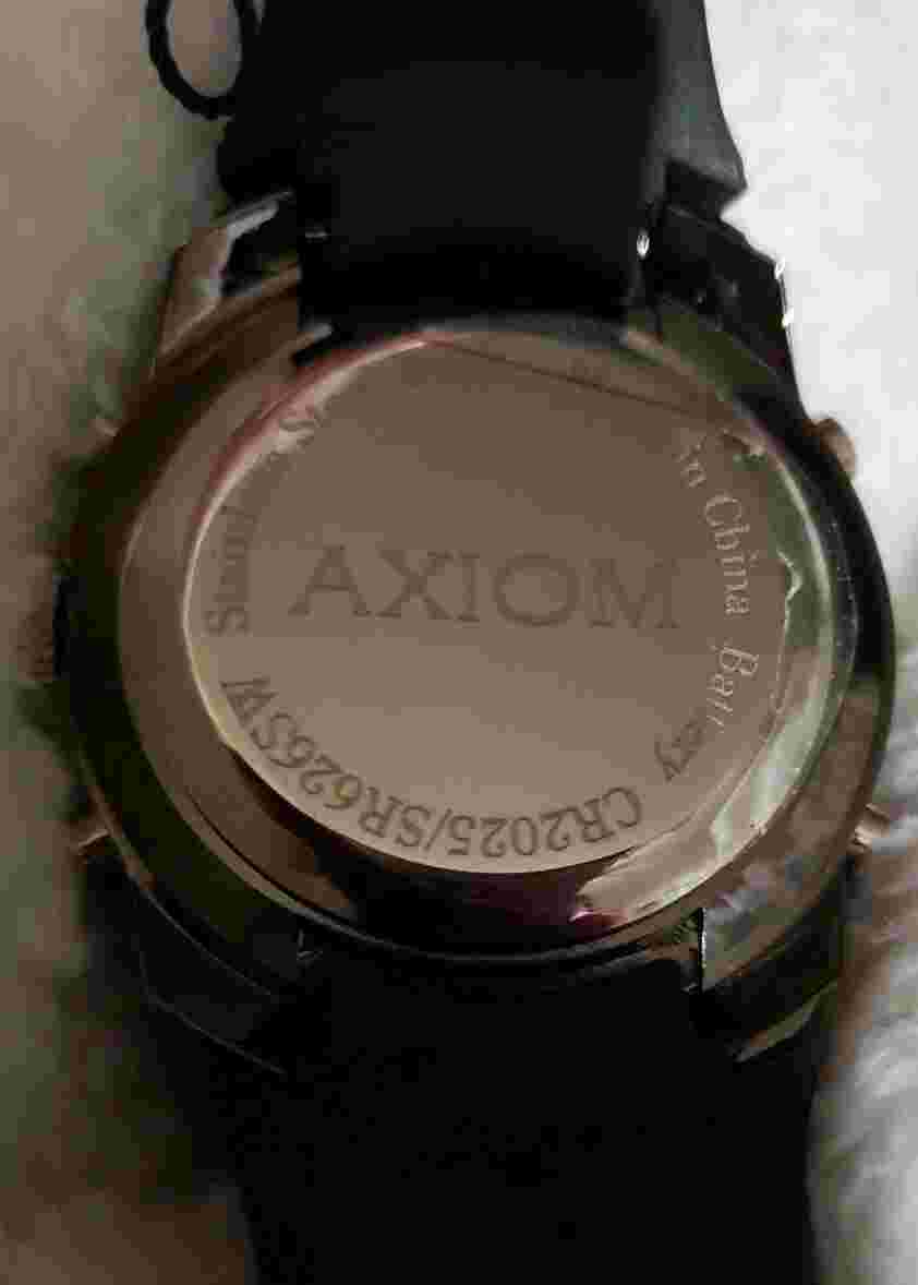 New AXIOM Chronograph Men's Watch - CR2025/SR626SW