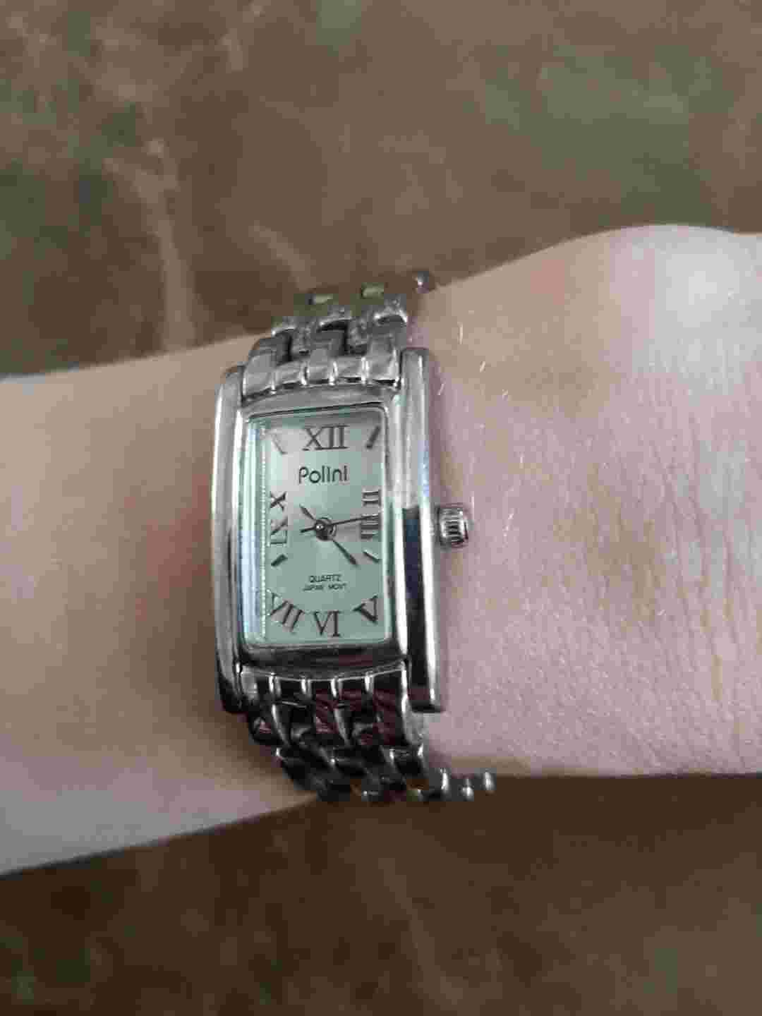 Polini Quartz Stainless Steel Ladies Watch NEEDs Battery