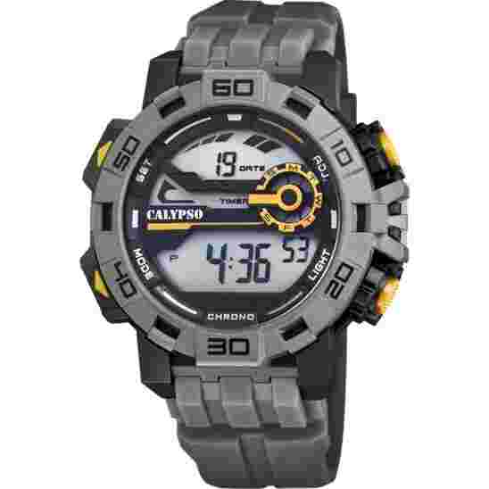 Calypso Men's Digital Chronograph Watch Gray Strap K5809/4