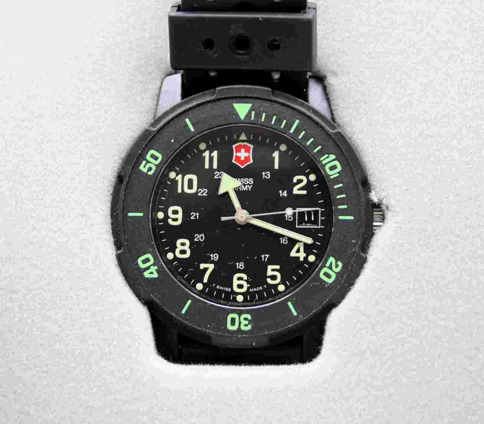 Swiss Army Brand Striker Large Size Watch Model 24252 with Manual in Box