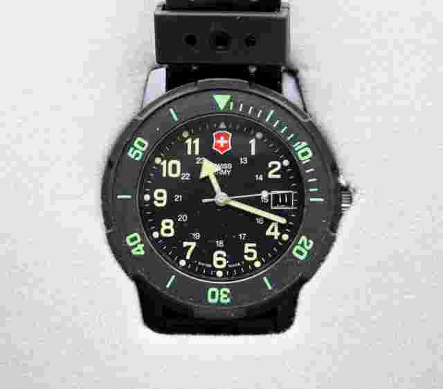 Swiss Army Brand Striker Large Size Watch Model 24252 with Manual in Box