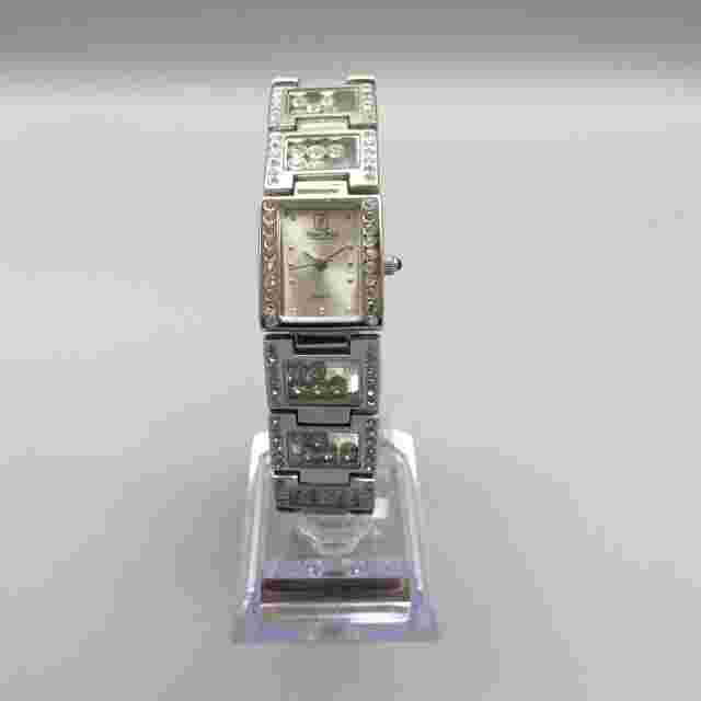 Victoria Wieck Watch Women 18mm Crystal Silver Tone New Battery 7.25"