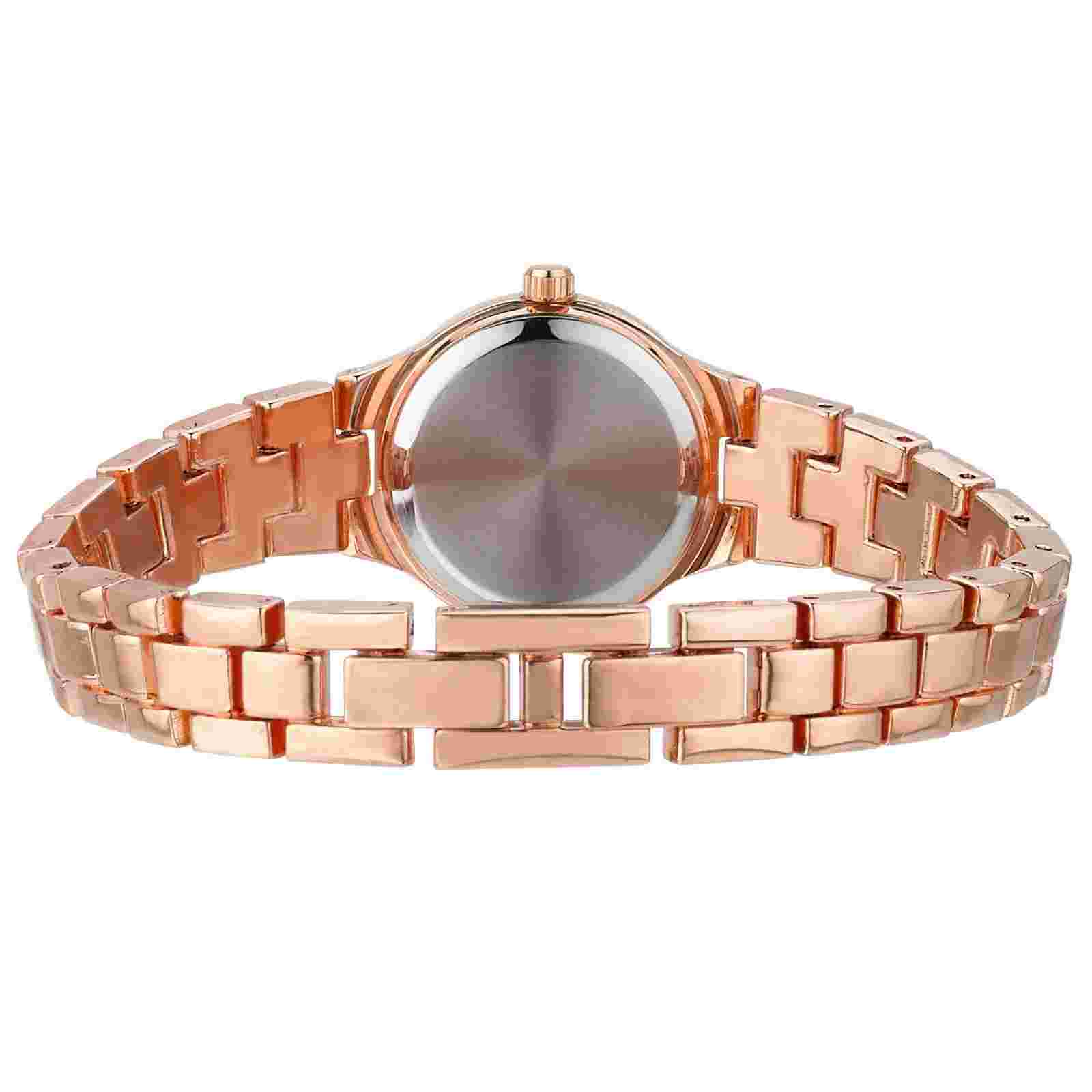 Laura Ashley Mini Link Crystal Bezel Bracelet Watch Comes in a Free Gift Box