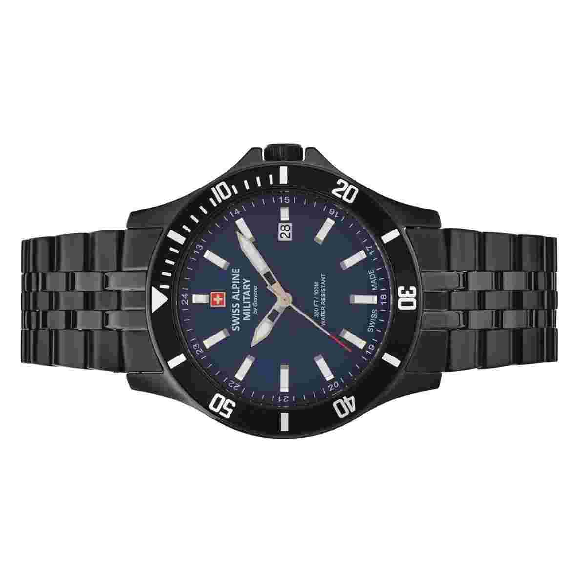 Swiss Alpine Military Sam7022.1175 Mens Quartz Watch