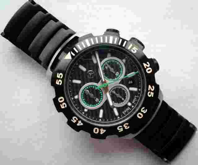 Mercedes Benz AMG DTM Motorsport Racing Carbon Car Accessory Chronograph Watch